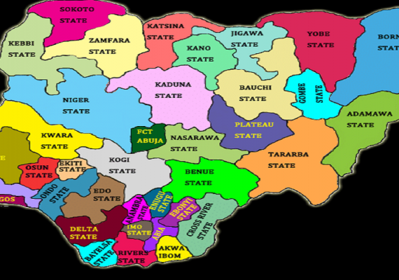 States and their Capital Cities/Towns in Nigeria.